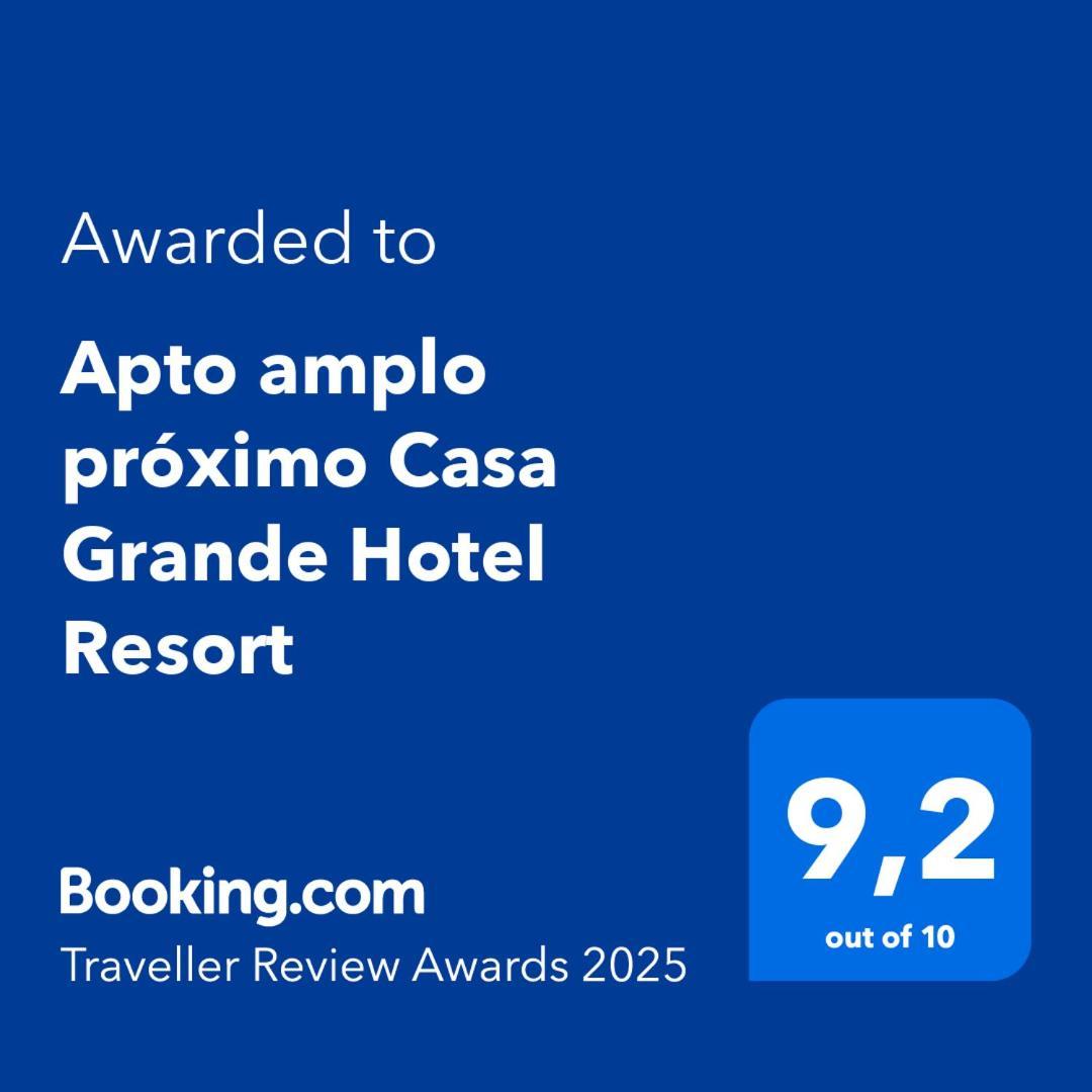 Apto Amplo Proximo Casa Grande Hotel Resort กัวรูจา ภายนอก รูปภาพ